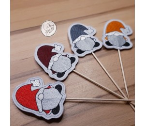 Stickserie ITH - Weihnachtswichtel Stecker